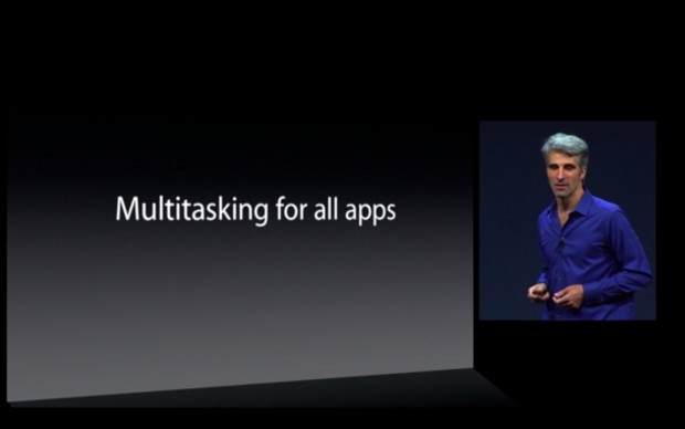 Multitasking f&uuml;r alle Apps (Bild: Apple/Screenshot: Golem.de)